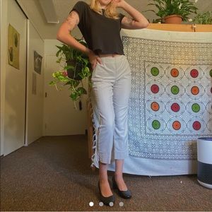 beige charter club slacks